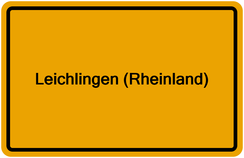 Handelsregisterauszug Leichlingen (Rheinland)